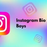 Instagram Bio for Boys
