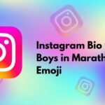 Instagram Bio for Boys in Marathi With Emoji
