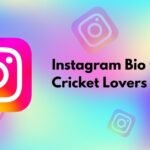 Instagram Bio for Cricket Lovers