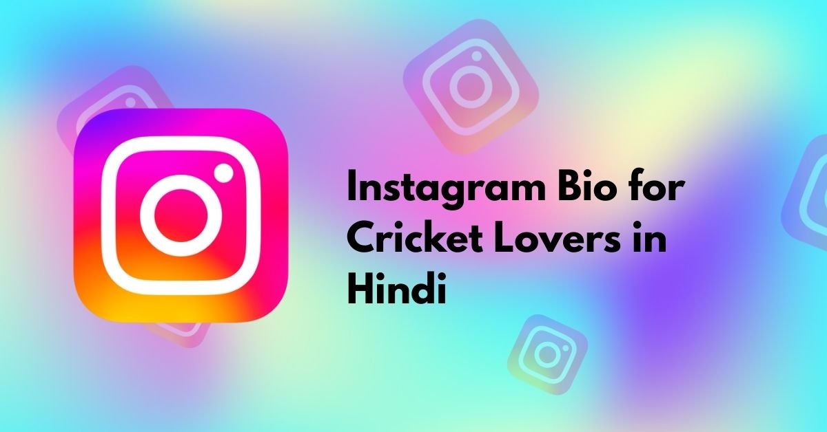 Instagram Bio for Cricket Lovers in Hindi