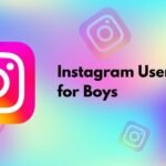 Instagram Username for Boys