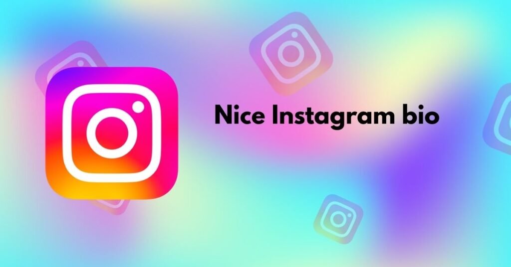 Nice Instagram bio