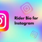 Rider Bio for Instagram