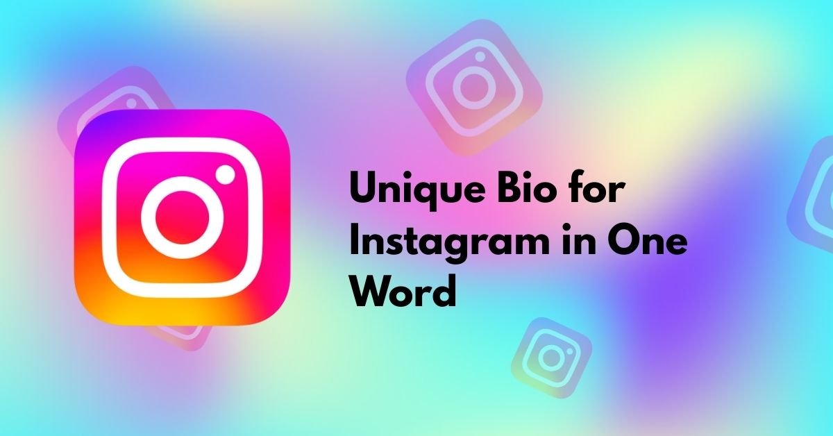 Unique Bio for Instagram in One Word